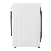 LG Lave-linge d'une capacité de 11 kg | EEK A | 1.400 tr/min. | Blanc avec anneau hublot noir | F4WR701Y, F4WR701Y