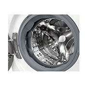 LG Lave-linge d'une capacité de 13 kg | Efficacité énergétique A | 1.360 tr/min. | Blanc avec anneau hublot noir | F4WR703Y, F4WR703Y