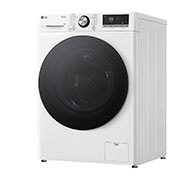 LG Lave-linge d'une capacité de 13 kg | Efficacité énergétique A | 1.360 tr/min. | Blanc avec anneau hublot noir | F4WR703Y, F4WR703Y