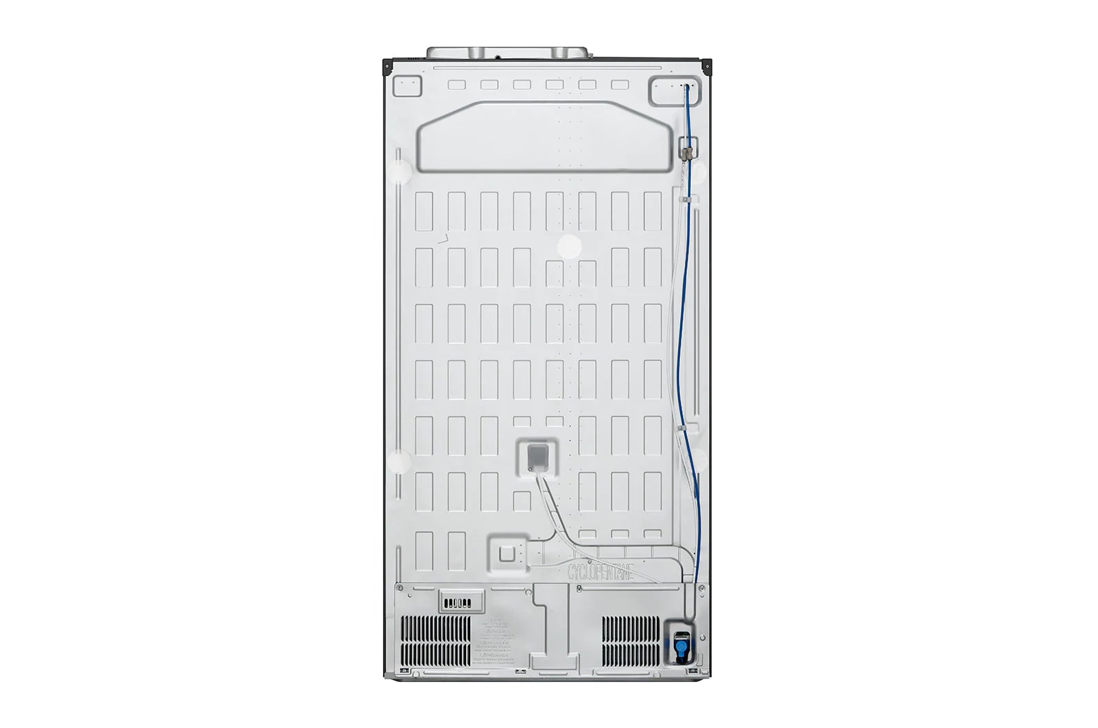 LG Side-by-Side avec InstaView Door-in-Door ? | Distributeur de glace, glace pilée et eau | Capacité 635 litres | Réservoir d'eau interne 4L | Platinum Silver, GSXV91PZAE