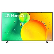 Une vue avant du téléviseur LG NanoCell