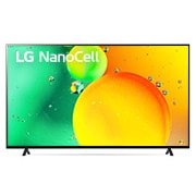 Une vue avant du téléviseur LG NanoCell