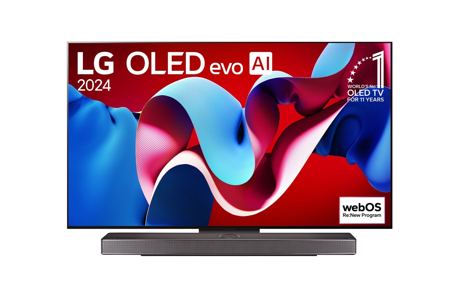 LG Smart TV?OLED55C4 LG OLED evo AI C4 4K 55?pouces, OLED55C47LA