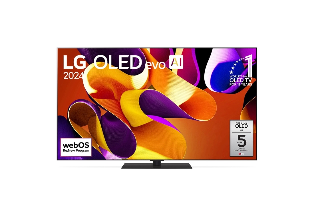 LG Smart TV?OLED65G4 LG OLED evo AI G4 4K 65?pouces, OLED65G49LS