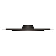 Angled view of LG OLED evo TV, OLED C4 from above