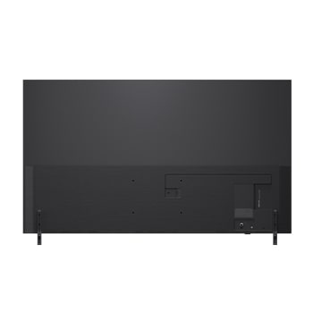 Vista trasera de la LG QNED82 TV