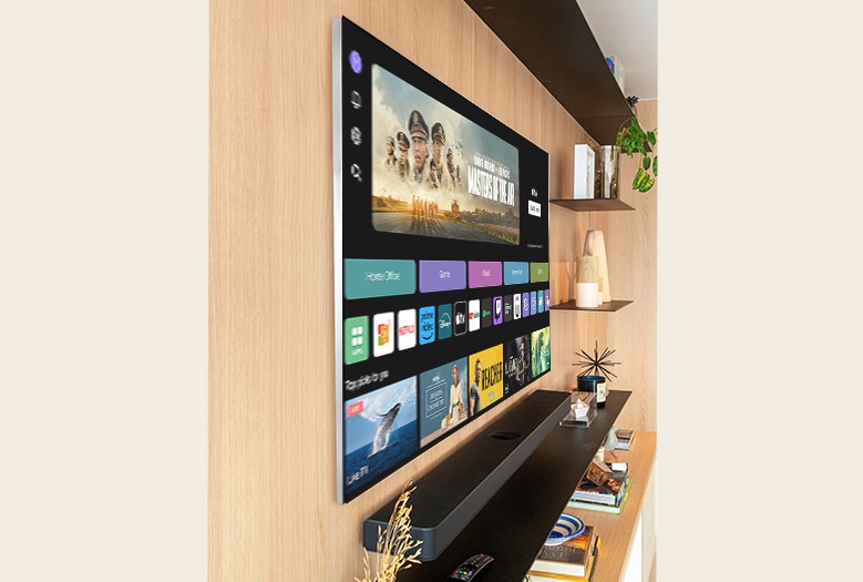 El televisor LG OLED G4 mostrando su dise?o One Wall.