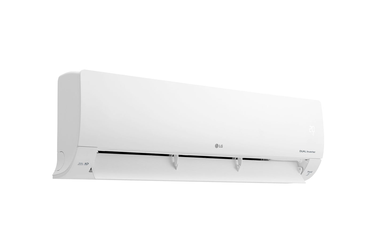 LG Aire Acondicionado Split, DUALCOOL Inverter 24,000 BTU,?Frío y Calor, VM242H9.SSM2