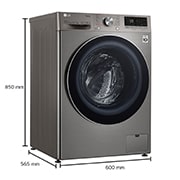 LG Lavadora Secadora 12Kg/7Kg con AIDD?, WD12VVC4S6C