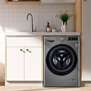 LG Lavadora Secadora 12Kg/7Kg con AIDD?, WD12VVC4S6C