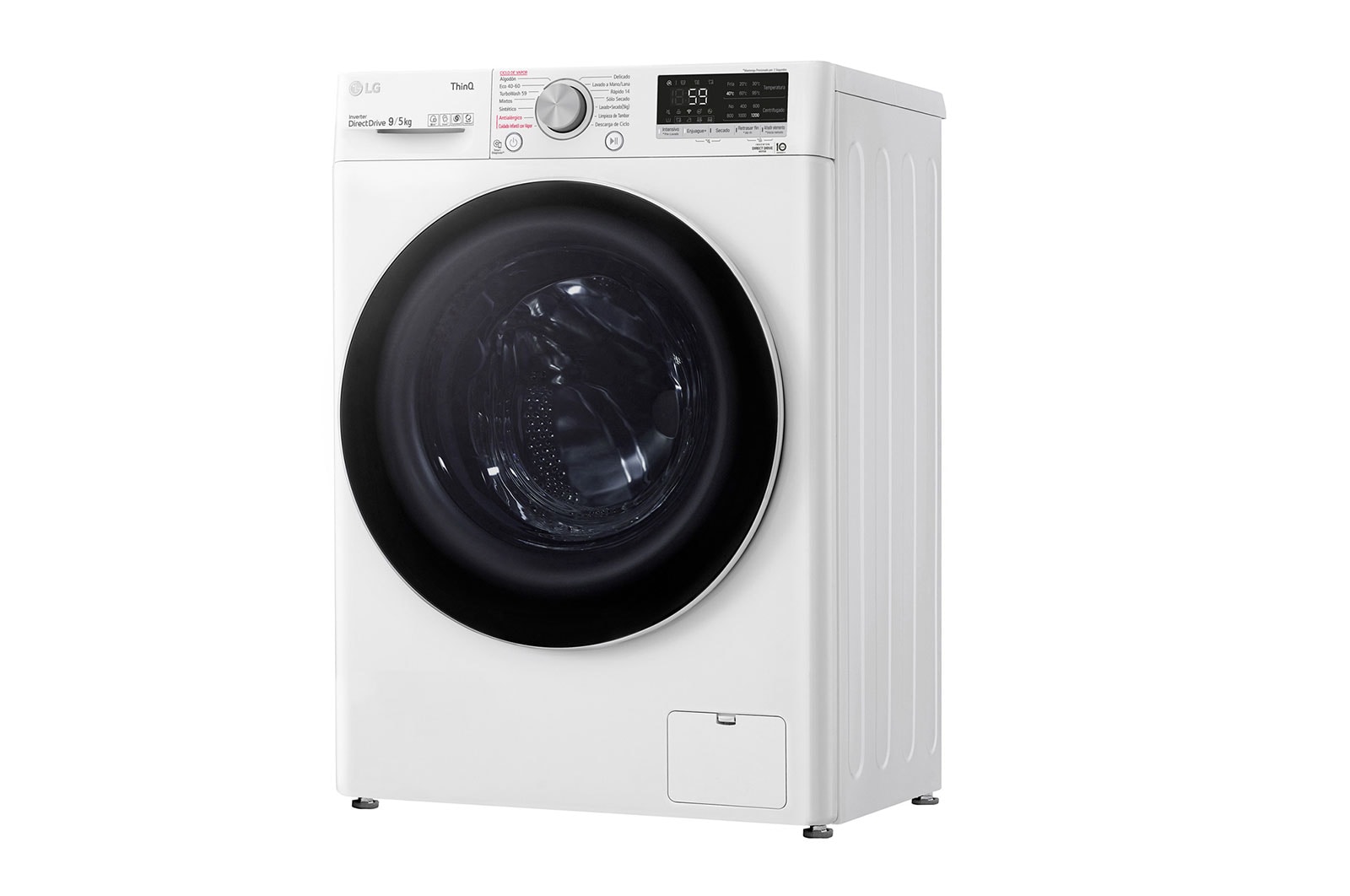 LG Lavadora Secadora de 9Kg/5Kg con AIDD?, WD9WVC4S6