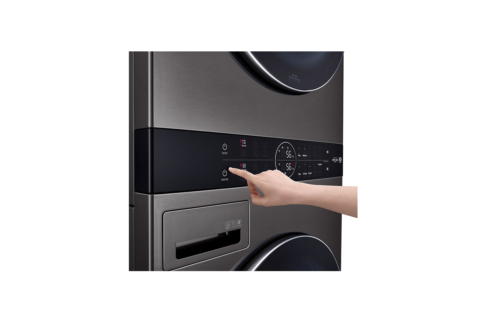 LG WashTower? Lavadora Secadora 22Kg/16Kg AIDD?, WK22BS6