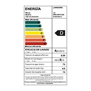 LG Lavadora 12Kg con ThinQ y AIDD?, WM12WVC4S6