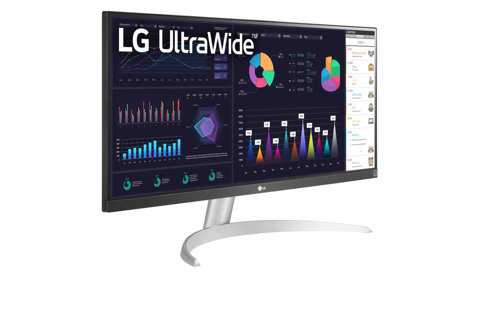 LG  Monitor 29" 21:9 UltraWide? Full HD IPS con AMD FreeSync? , 29WQ600-W