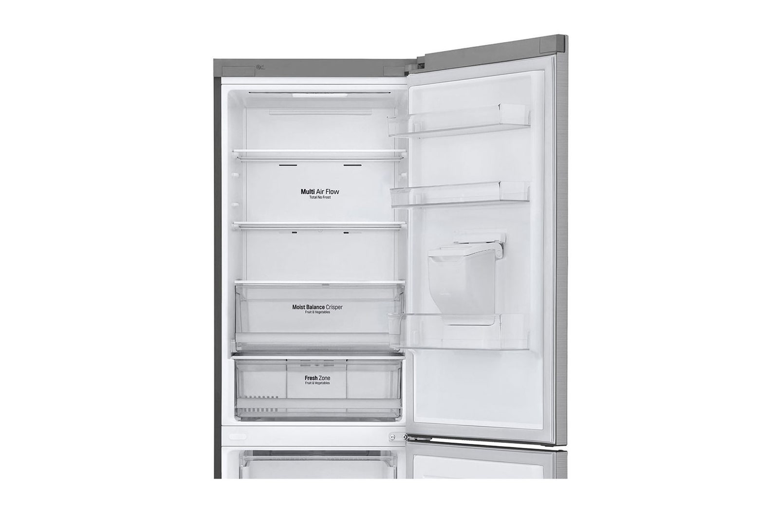 LG Refrigerador Bottom Freezer de 336 L con ThinQ?, GB37SPP