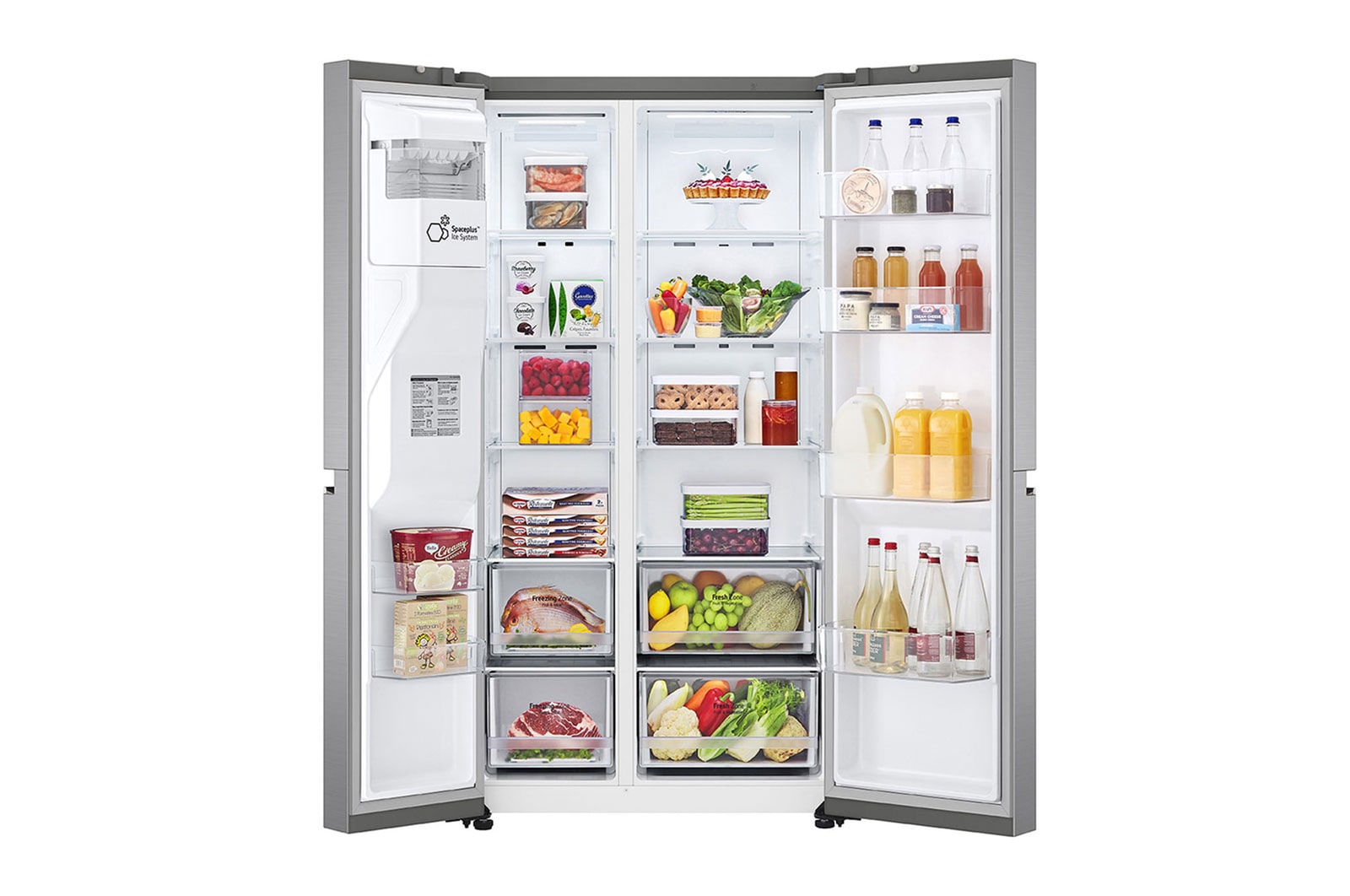 LG Refrigerador Side by Side de 611L con ThinQ?, GS66WPP