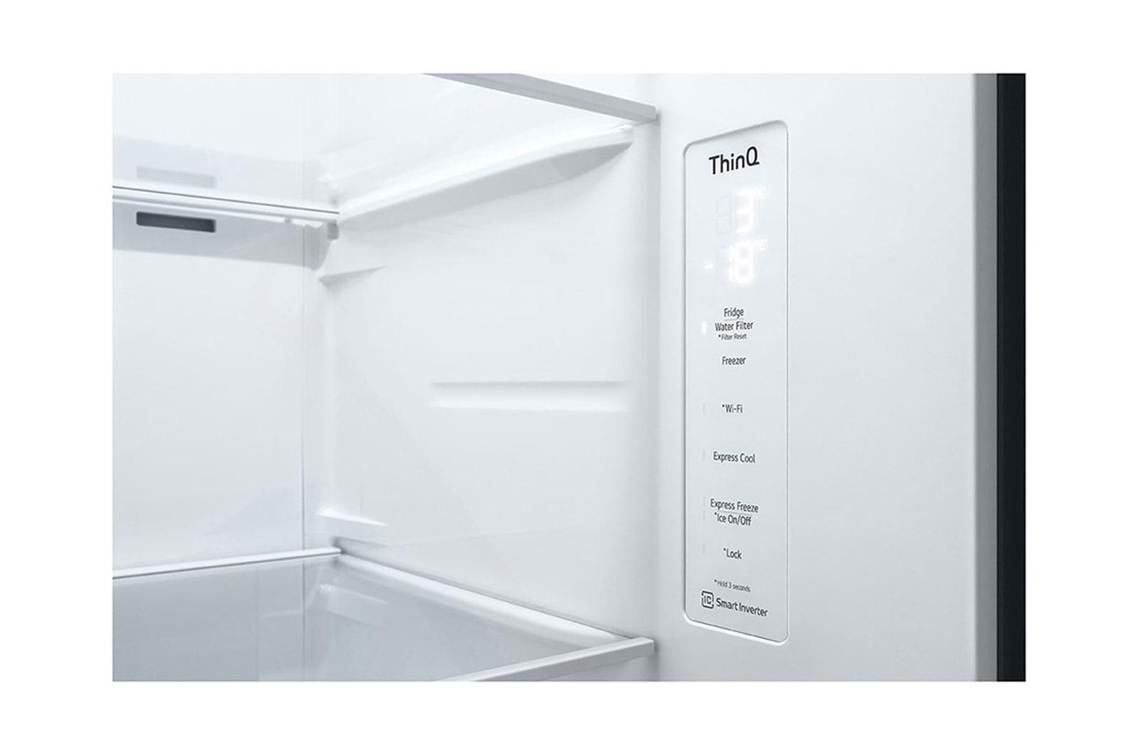 LG Refrigerador Side by Side de 611L con ThinQ?, GS66WPP