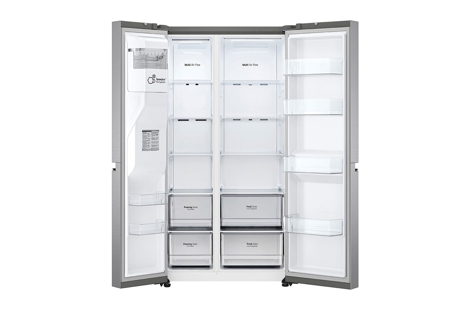 LG Refrigerador Side by Side de 611L con ThinQ?, GS66WPP