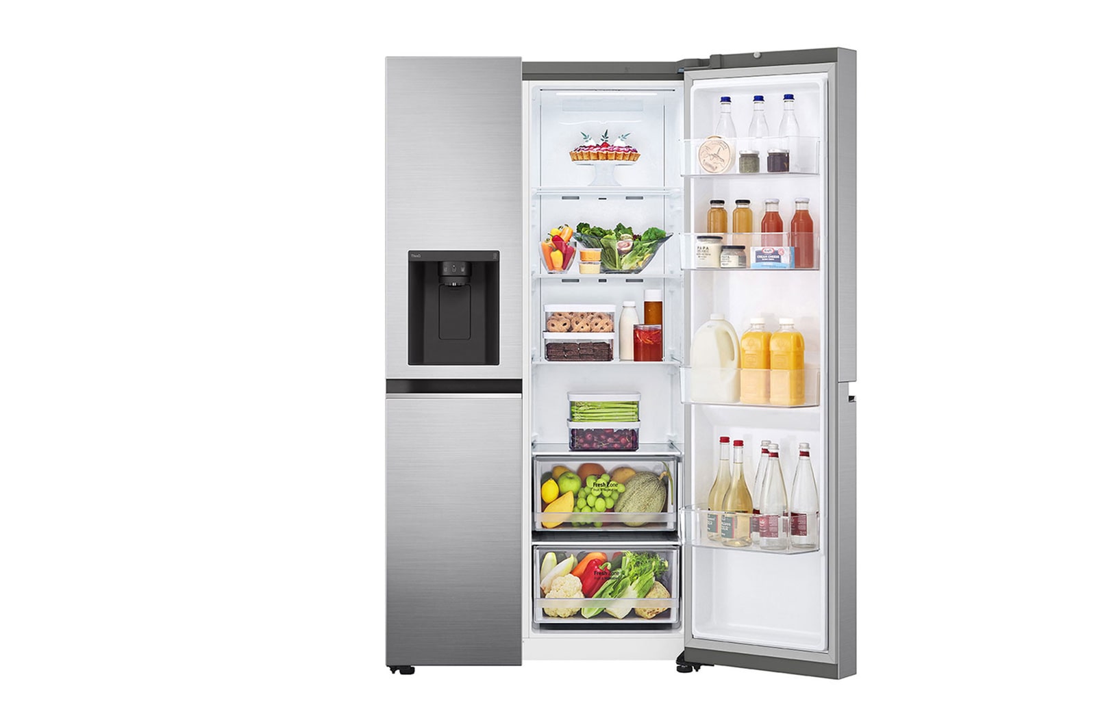 LG Refrigerador Side by Side de 611L con ThinQ?, GS66WPP