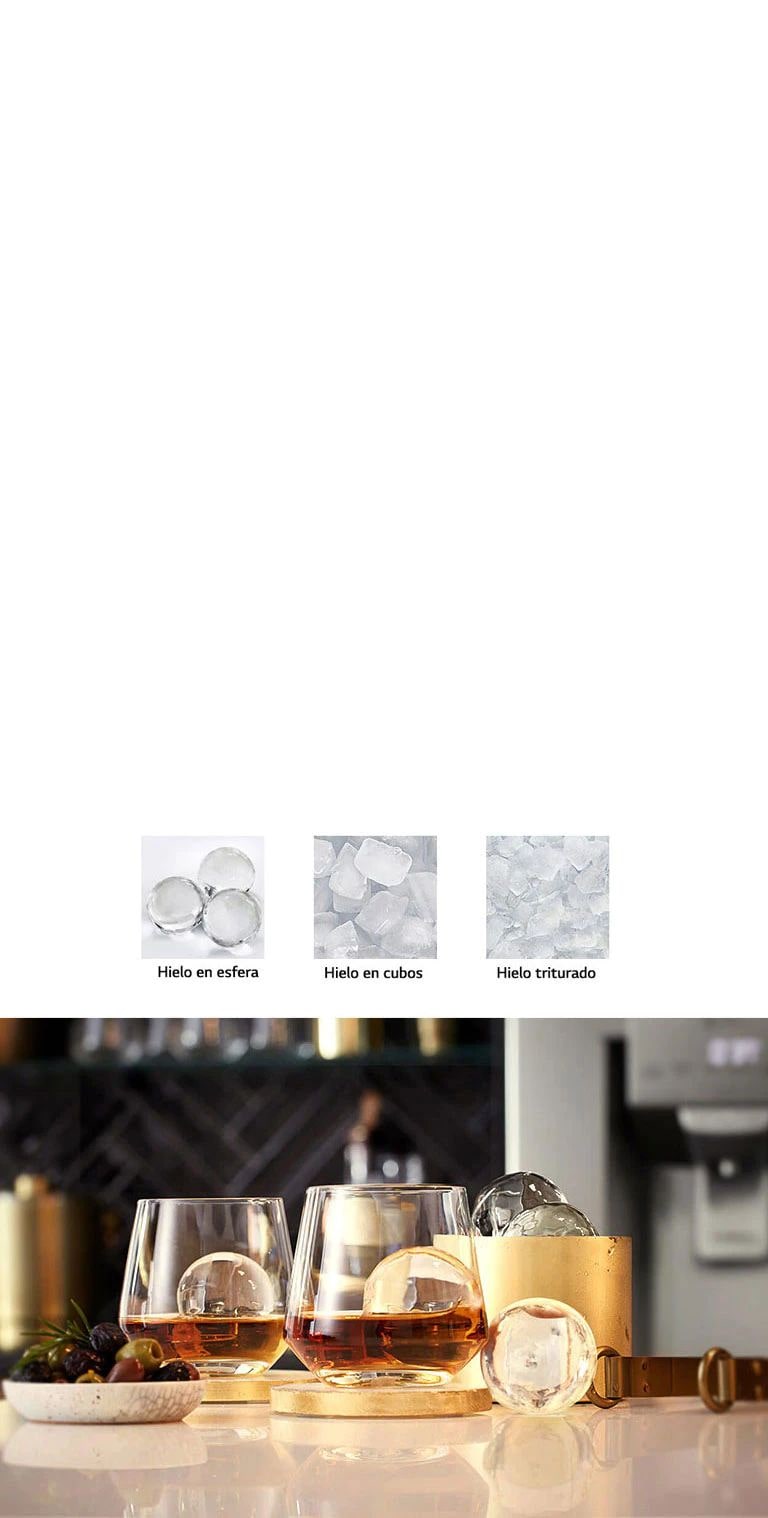 Fábrica de Hielos Dual con Hielos en Esfera Craft Ice?