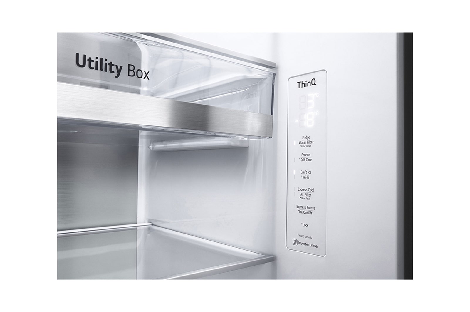 LG Refrigerador Side by Side 598L con InstaView?, GS66SXNC