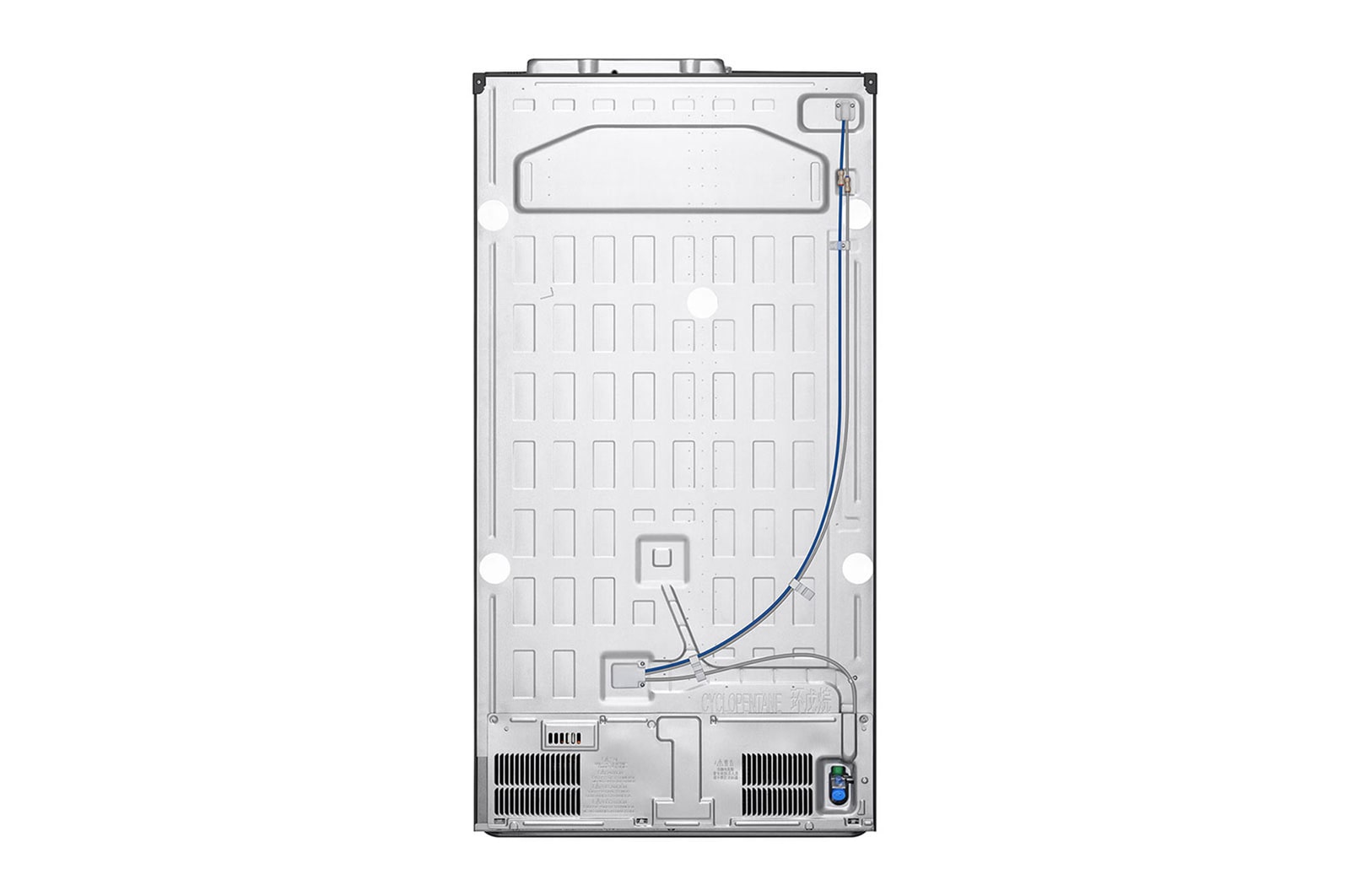 LG Refrigerador Side by Side de 598 L con InstaView? Craft Ice? - Negro , LS66SXTC