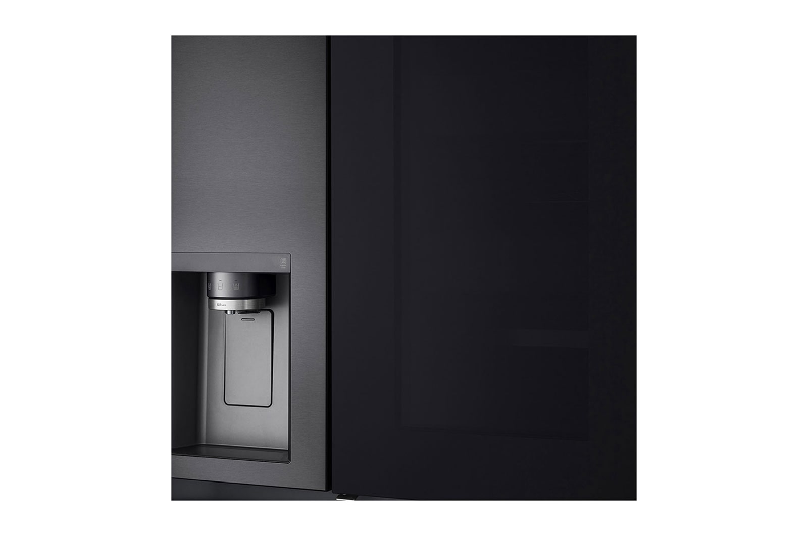 LG Refrigerador Side by Side de 598 L con InstaView? Craft Ice? - Negro , LS66SXTC