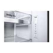 LG Refrigerador Side by Side de 598 L con InstaView? Craft Ice? - Negro , LS66SXTC