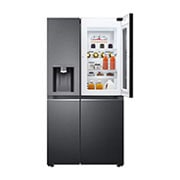 LG Refrigerador Side by Side de 598 L con InstaView? Craft Ice? - Negro , LS66SXTC