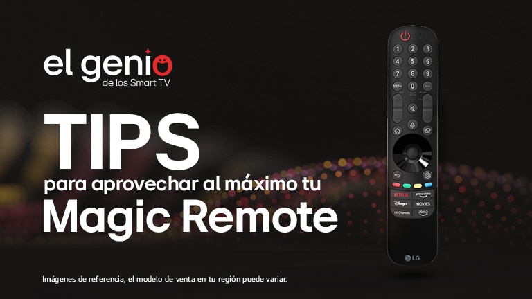 Tips del "Magic Remote" control remoto de televisores LG
