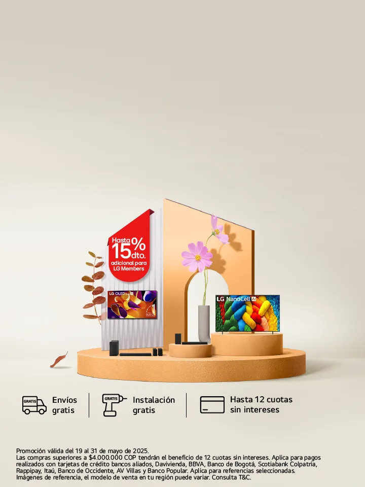 Imagen del nuevos TVs LG OLED y NanoCell 2025