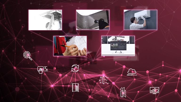 La solución del servicio global HVAC es el corazón del desempe?o de LG.