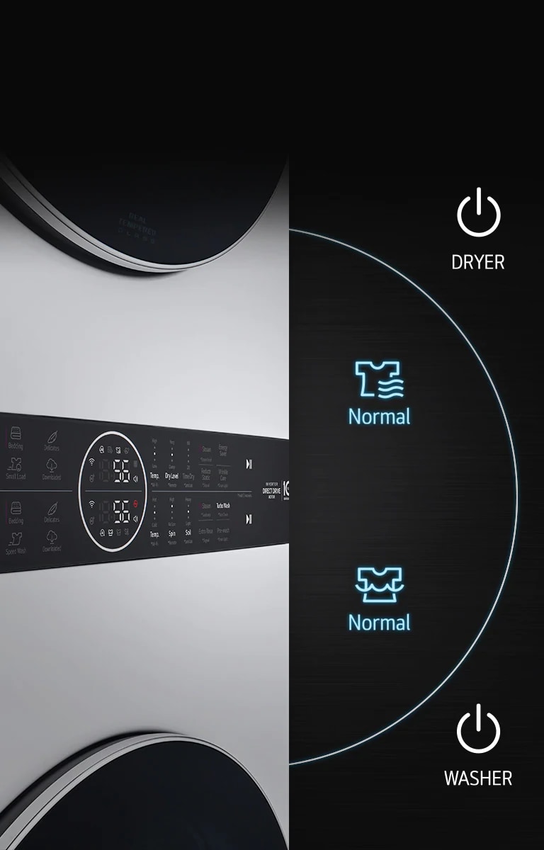 Smart Pairing? ajusta el ciclo de secado según el lavado.