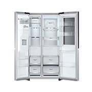 Nevecón LG LS66SXSC puertas abiertas vacio