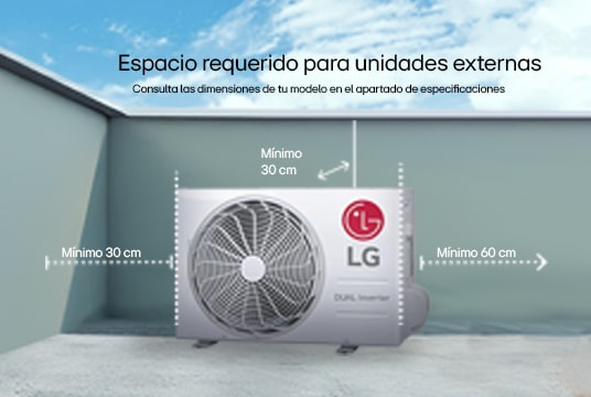 Dimensiones aire acondicionado