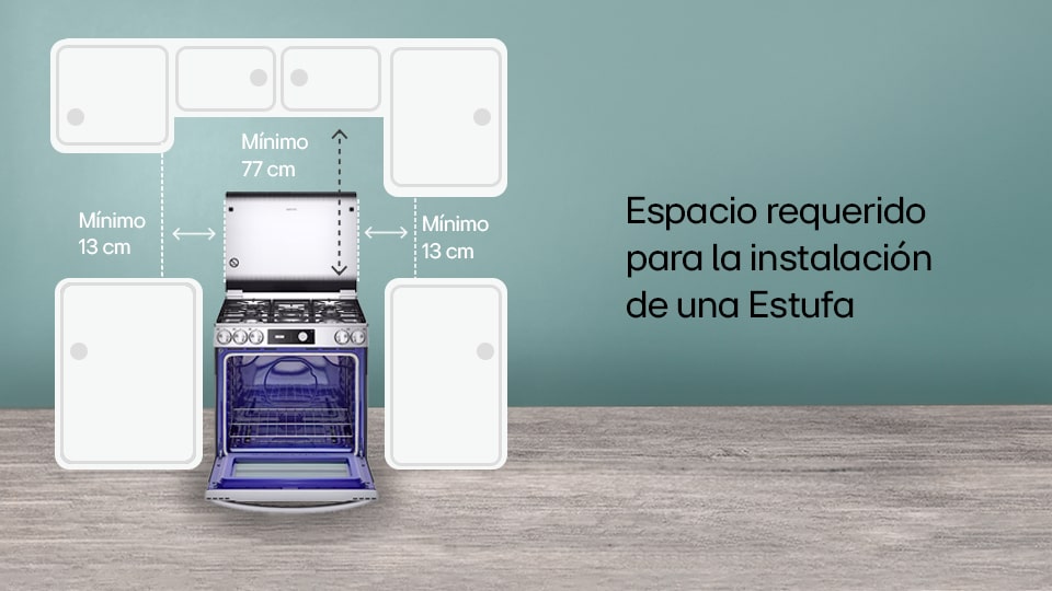 Dimensiones estufa