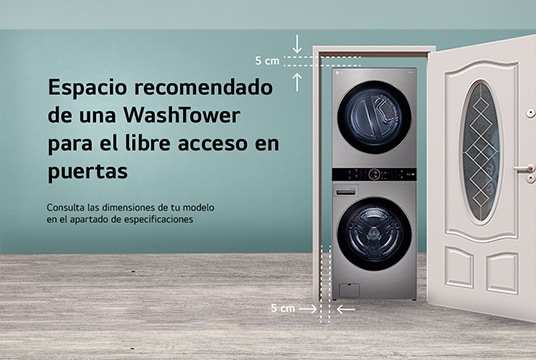 Dimensiones WashTower