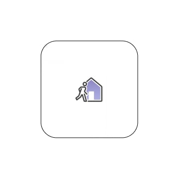 ícono de Llegar a casa