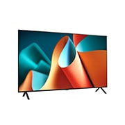 Mírně nato?eny bo?ní pohled zprava na LG OLED TV, OLED B4E
