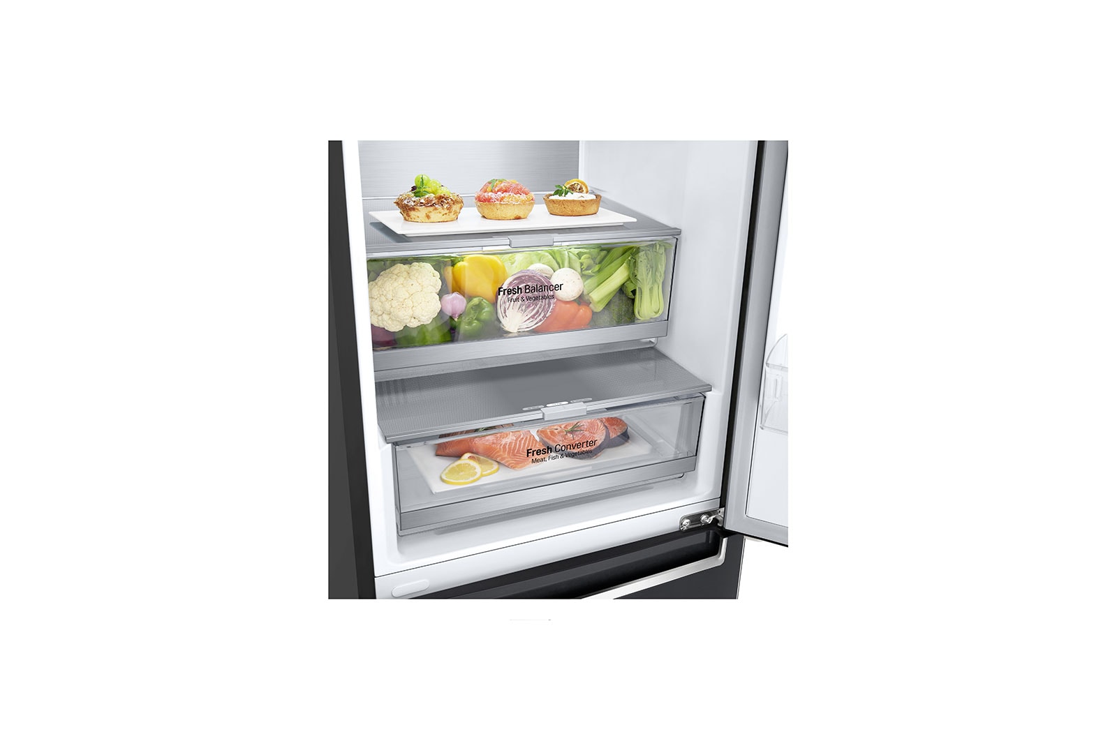 LG ?Kombinovaná chladni?ka LG |?C | Lineární kompresor | DoorCooling+?, GBB72MCQCN