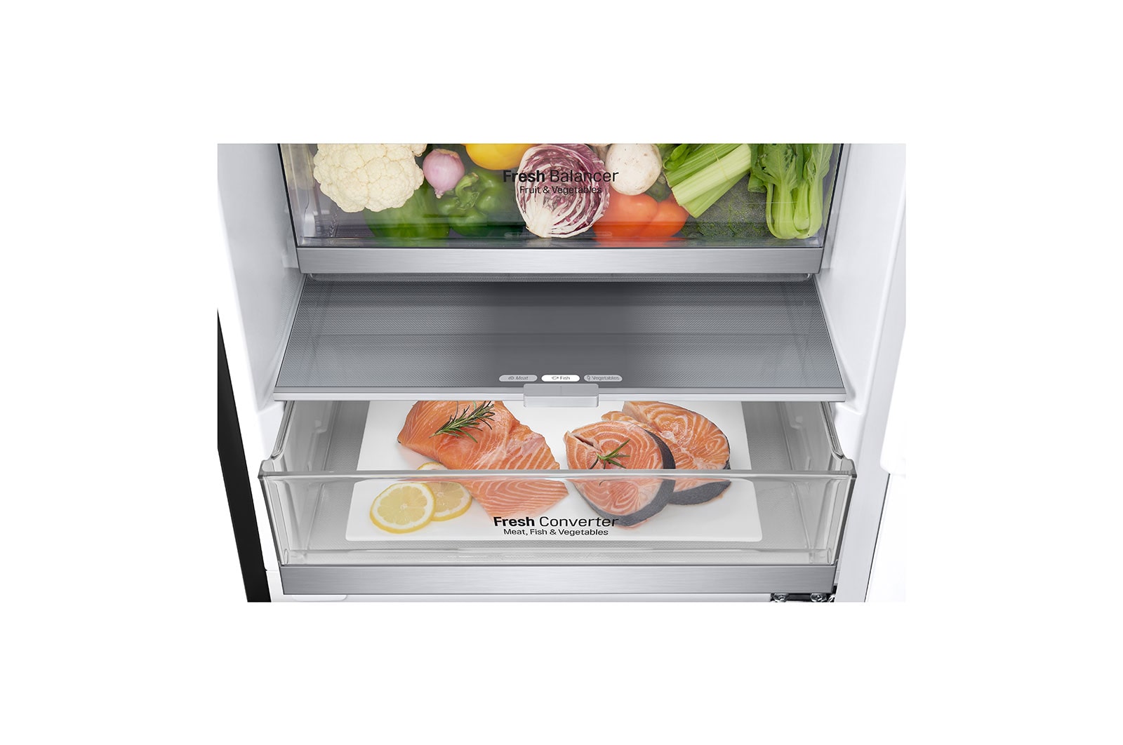 LG ?Kombinovaná chladni?ka LG |?C | Lineární kompresor | DoorCooling+?, GBB72MCQCN