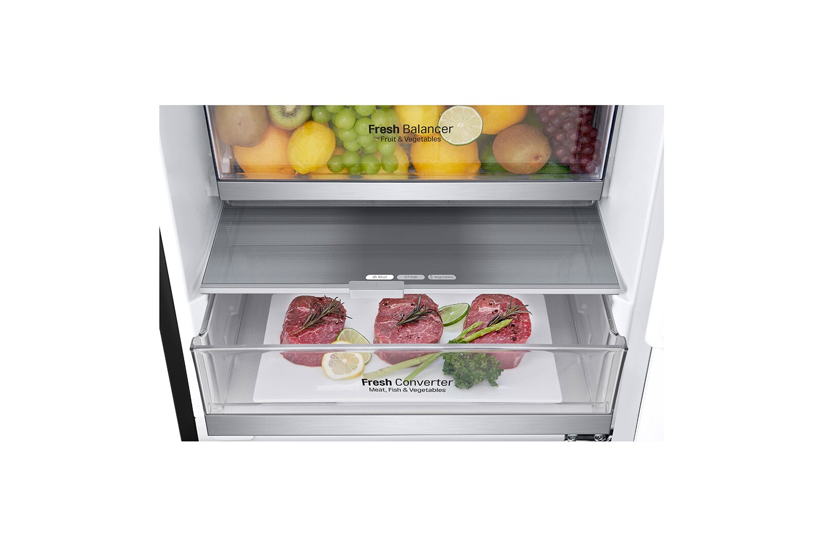 LG ?Kombinovaná chladni?ka LG |?C | Lineární kompresor | DoorCooling+?, GBB72MCQCN