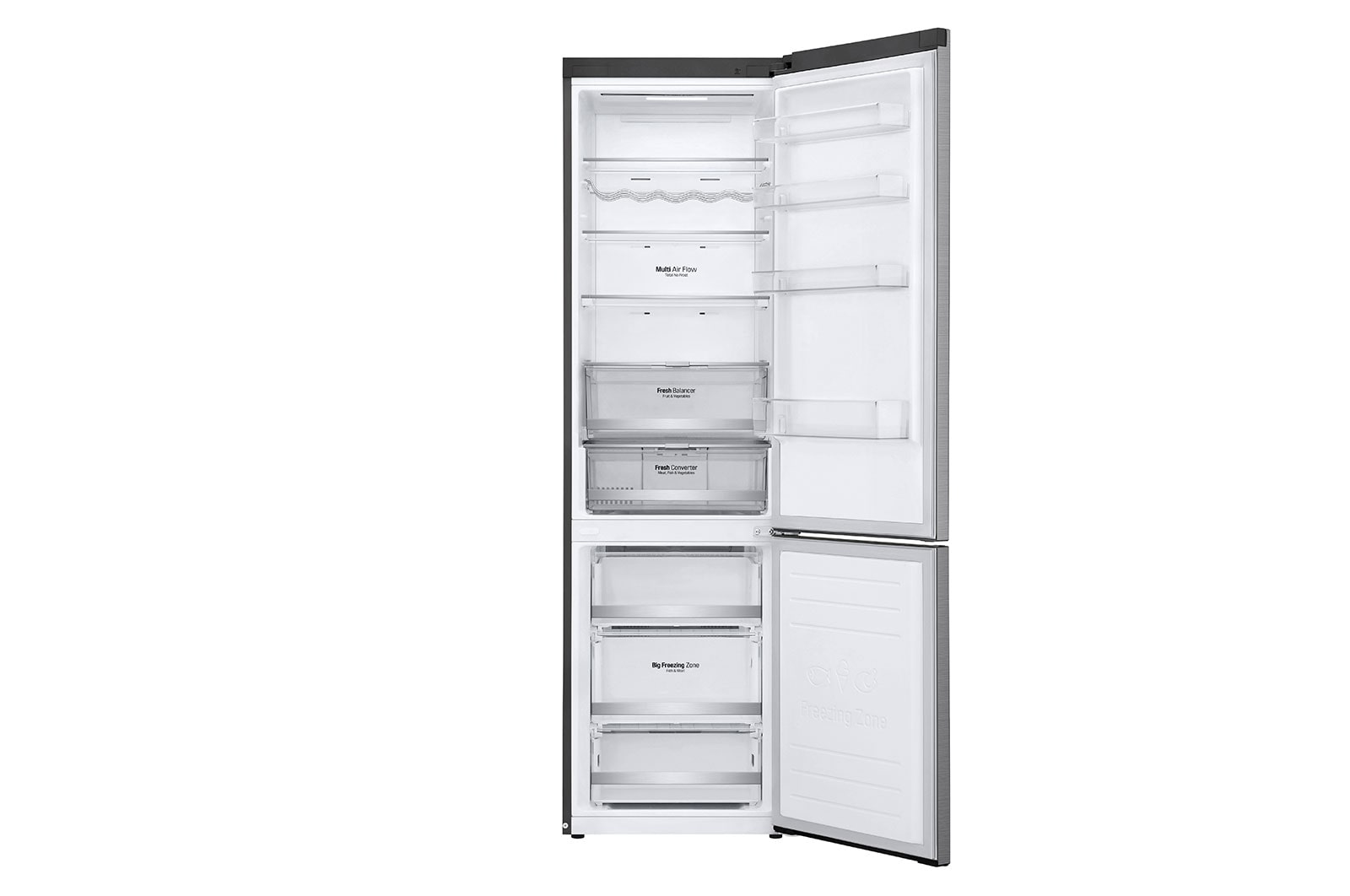 LG Kombinovaná chladni?ka LG | D | Smart Invertorovy kompresor | DoorCooling+?, GBB72PZDGN