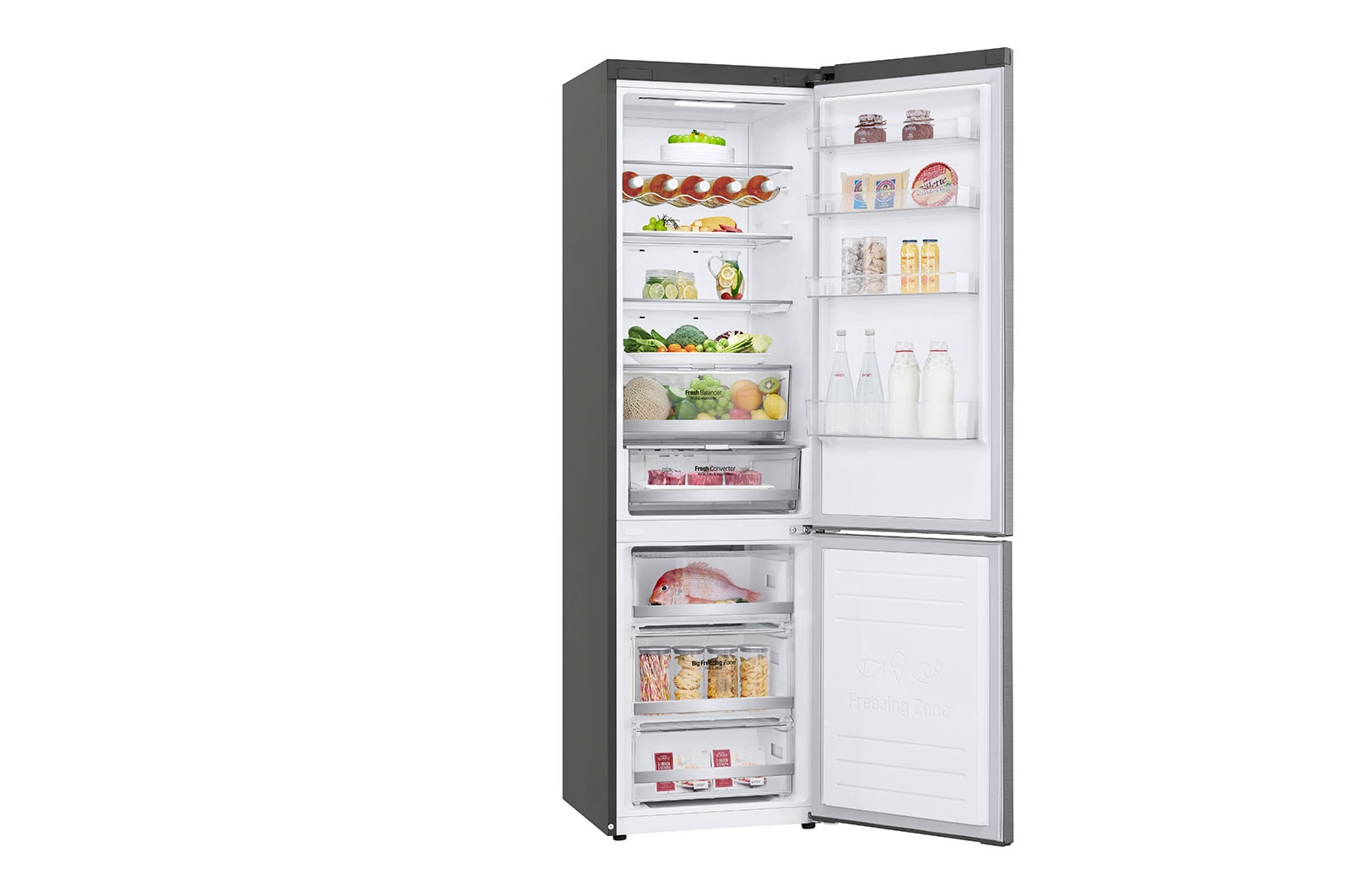 LG Kombinovaná chladni?ka LG | D | Smart Invertorovy kompresor | DoorCooling+?, GBB72PZDGN