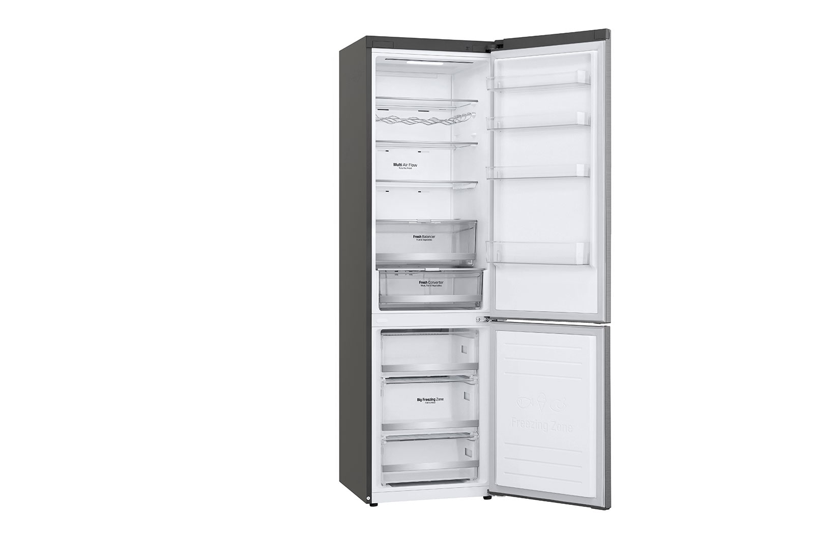 LG Kombinovaná chladni?ka LG | D | Smart Invertorovy kompresor | DoorCooling+?, GBB72PZDGN