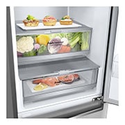 LG ?Kombinovaná chladni?ka |?A | Hruby objem 419 l | 110 kWh/rok | LG Lineární invertorovy kompresor | LG Total No Frost | DoorCooling+? | Vnit?ní LED displej | Smart Diagnosis?, GBB92STBAP