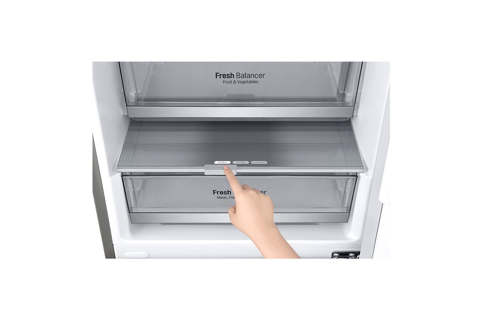 LG ?Kombinovaná chladni?ka |?A | Hruby objem 419 l | 110 kWh/rok | LG Lineární invertorovy kompresor | LG Total No Frost | DoorCooling+? | Vnit?ní LED displej | Smart Diagnosis?, GBB92STBAP