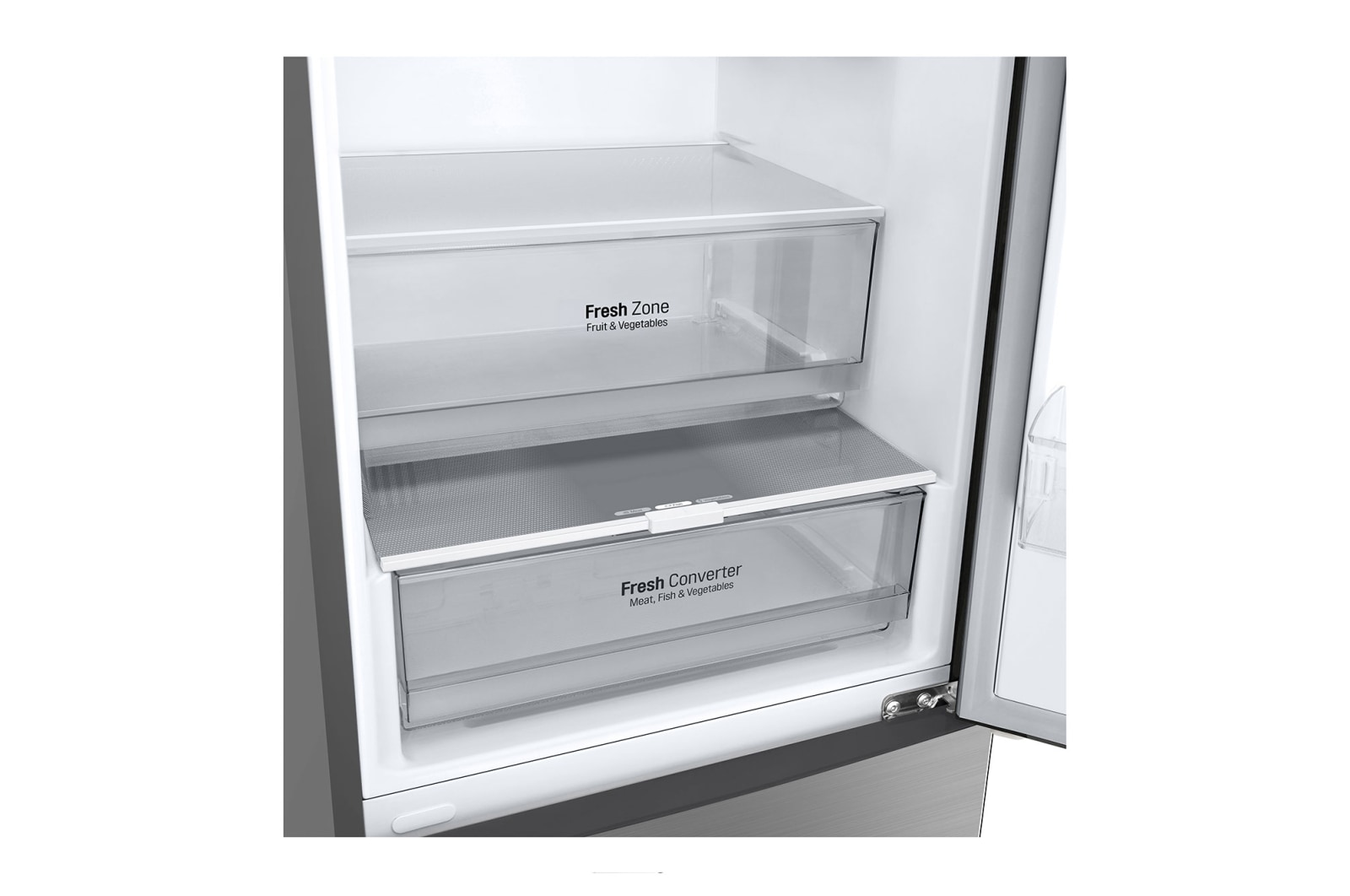 LG Kombinovaná chladni?ka LG | B | 384 l | Lineární kompresor | DoorCooling+?|St?íbrná, GBP62PZTBC