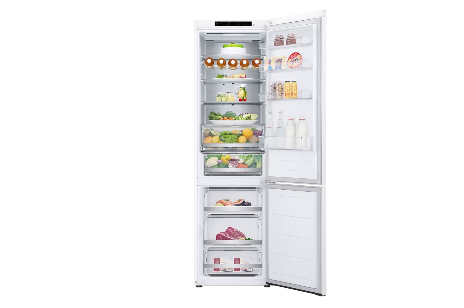 LG Kombinovaná chladni?ka LG | C | 387 l | Smart Invertorovy kompresor |DoorCooling+?|Bílá, GBV5240CSW
