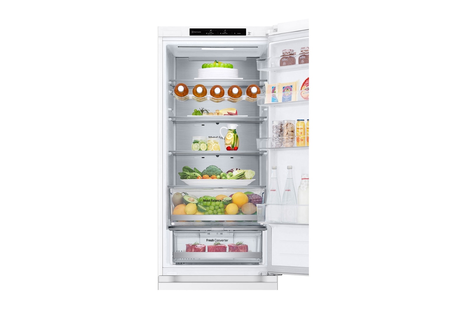 LG Kombinovaná chladni?ka LG | C | 387 l | Smart Invertorovy kompresor |DoorCooling+?|Bílá, GBV5240CSW
